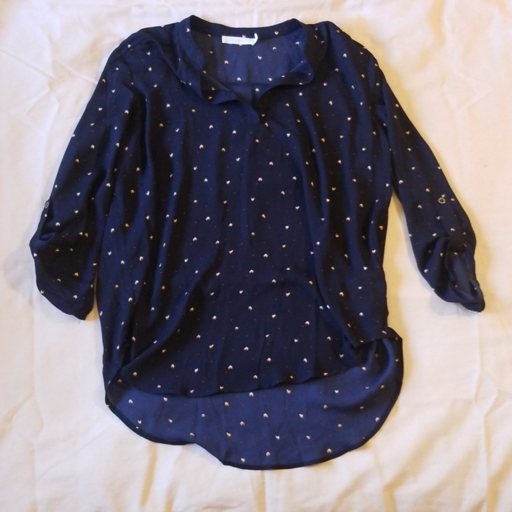 Long sleeve ladies blouse